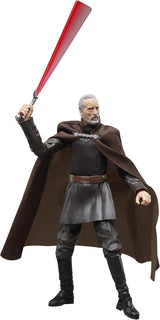 Gwiezdne Wojny Czarna Seria Hrabia Dooku, Gwiezdne Wojny: Zemsta Sithów 20 lat Kolekcjonerska figurka (15 cm) Figurki Naty Shop