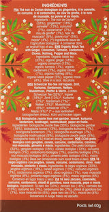 ETS - Czarna herbata Chai, Naturland BIO, 20 torebek herbaty (2 sztuki)