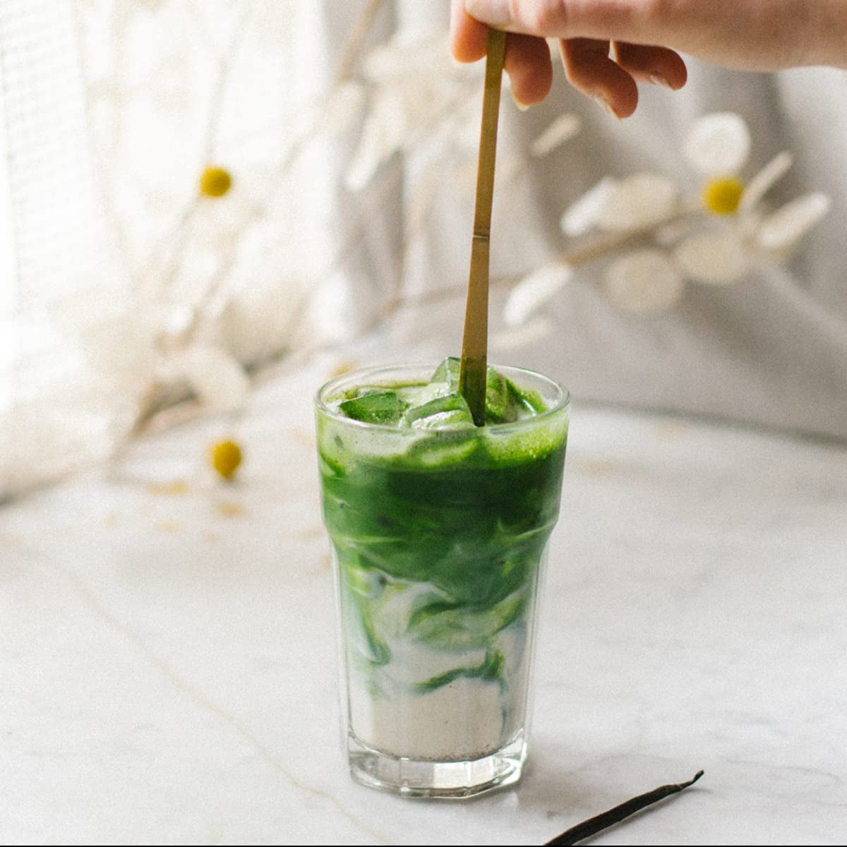 Organiczna zielona herbata Moya Matcha w proszku | 100 g najwyższej jakości na ceremonię | Organicznie uprawiane i zbierane w Uji w Japonii | Matcha zielona herbata w proszku | Idealny do japońskiej ceremonii parzenia herbaty wodnej