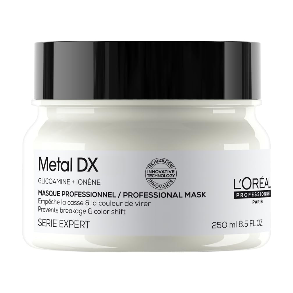 L'Oréal Professionnel Do włosów farbowanych, Promienne kolory i połysk, Seria Expert, Metal DX Maska do włosów Naty Shop Metalowa maska Dx