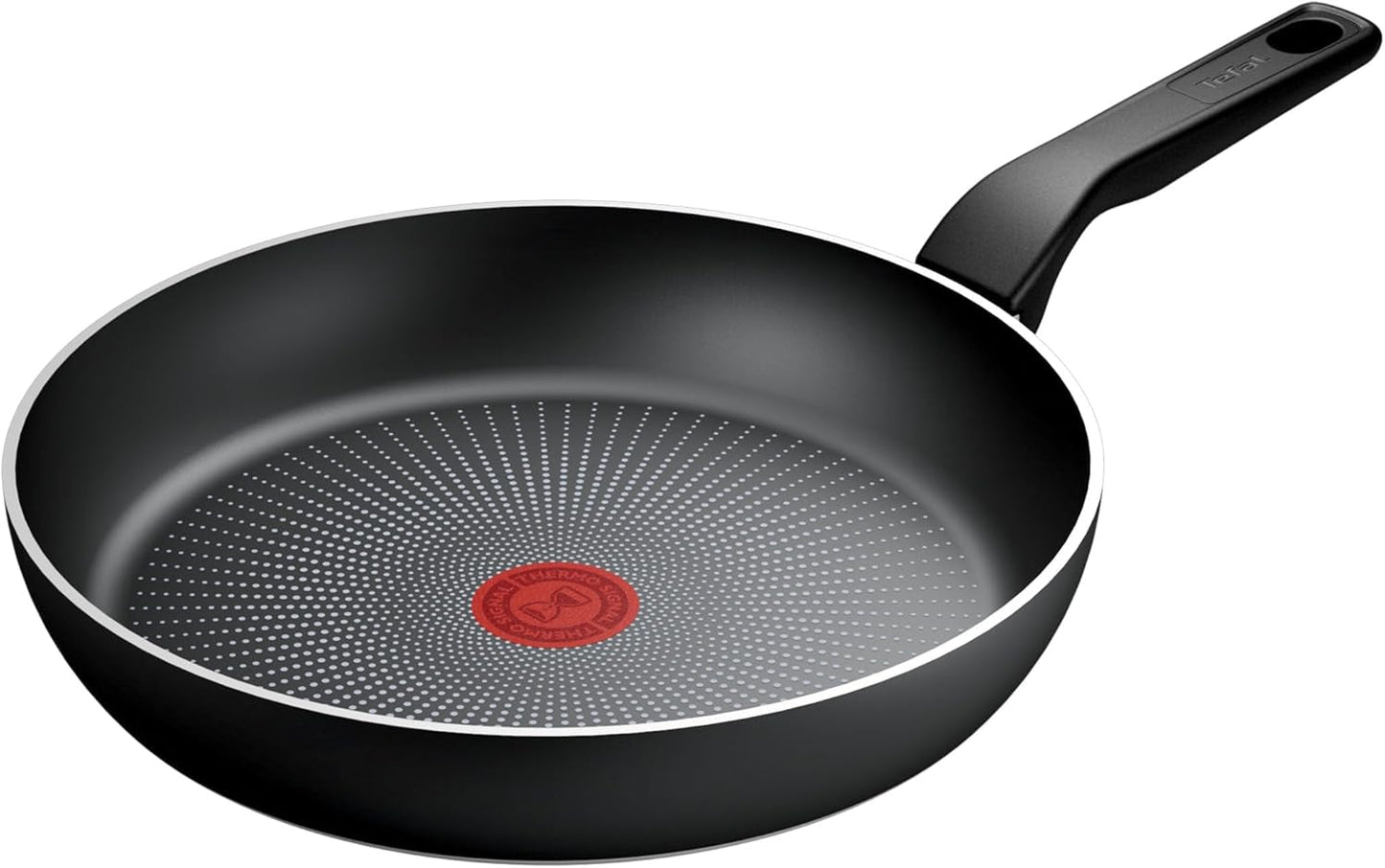 Tefal Recycled on, patelnia wykonana w 100% z aluminium pochodzącego z recyklingu, powłoka nieprzywierająca, garnki i patelnie indukcyjne Naty Shop Pan 28 cm