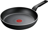 Tefal Recycled on, patelnia wykonana w 100% z aluminium pochodzącego z recyklingu, powłoka nieprzywierająca, garnki i patelnie indukcyjne Naty Shop Pan 28 cm