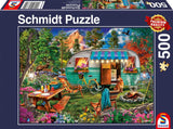 Schmidt Spiele 57379 Camper Romance, układanka 500 elementów Puzzle Naty Shop Domyślny tytuł