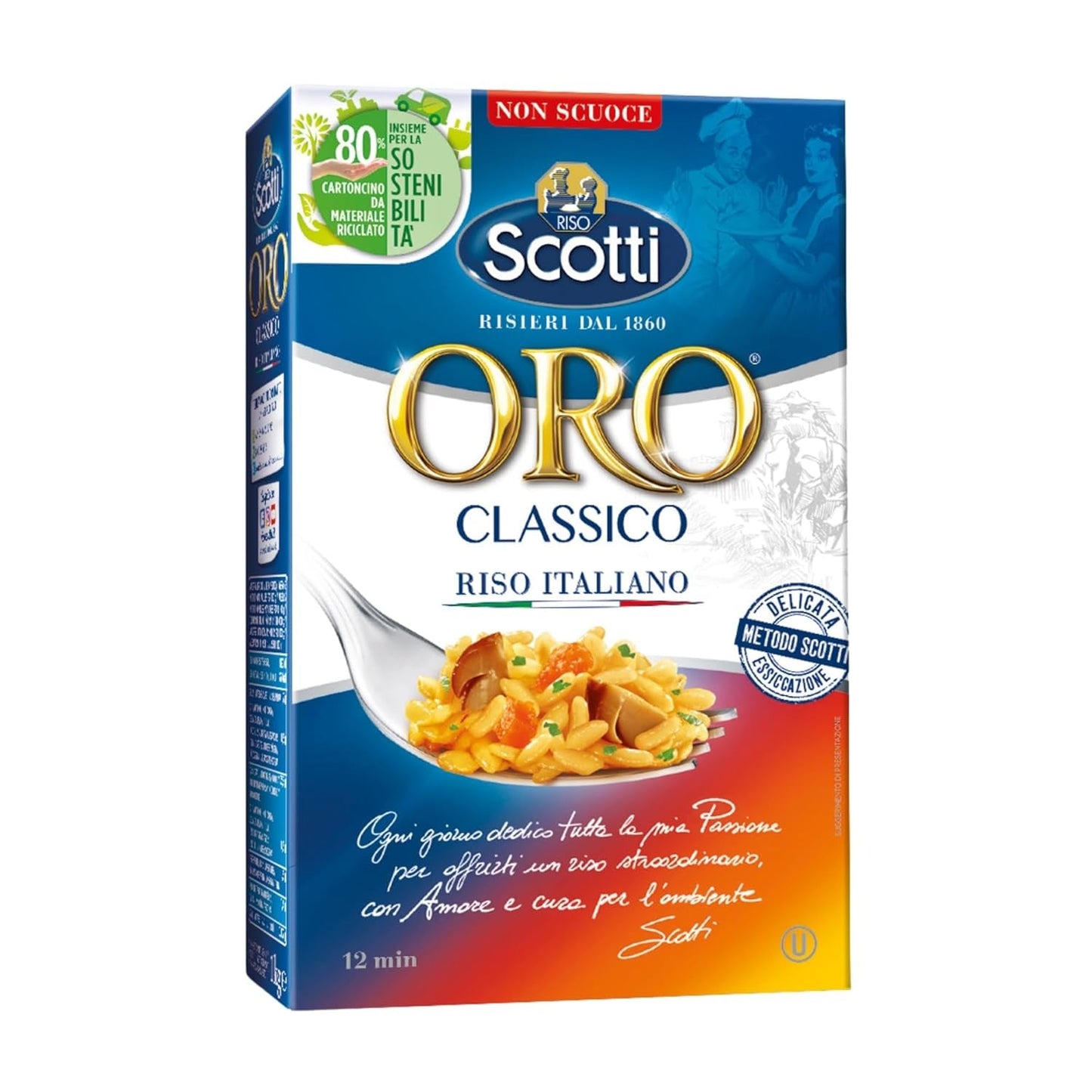 ORO Classico 1 kg Włoski ryż wstępnie ugotowany