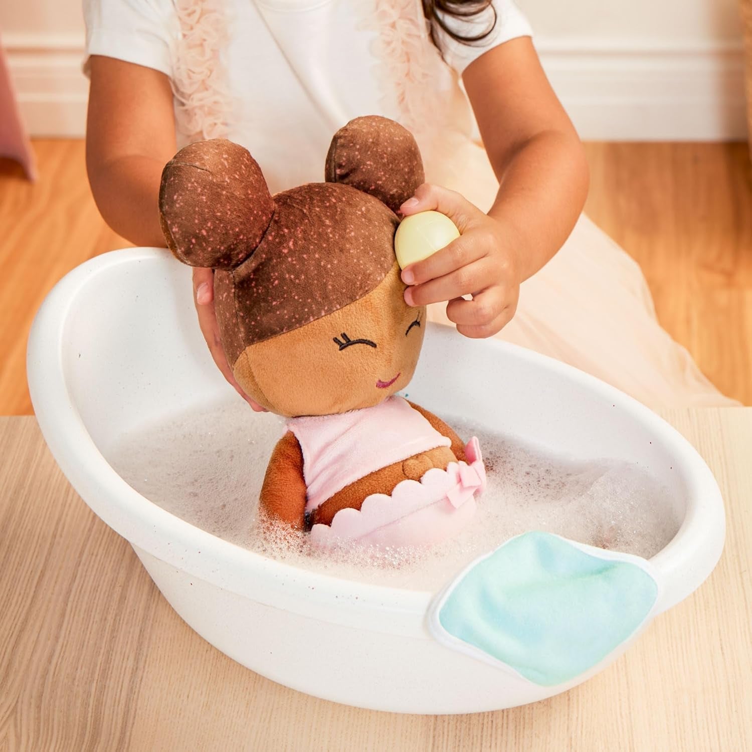 LullaBy – Wanienka dla lalek – Zestaw do kąpieli – Zabawka do kąpieli – Akcesoria dla lalek – Realistyczna zabawa w wodzie – Dzieci 2+