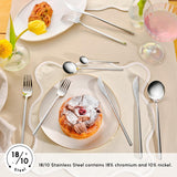Karaca Focus Elegance, 84-częściowy zestaw sztućców, 12 osób Kitchen Naty Shop