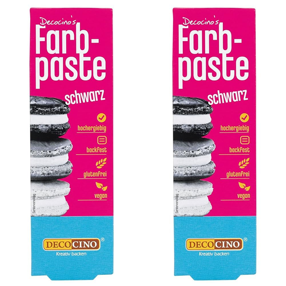 DECOCINO różowa pasta koloryzująca - 20 g - Barwnik spożywczy, idealny do barwienia ciast, kremów i kremów - Nie zawiera azowych kwasów tłuszczowych i glutenu