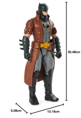 DC Comics Batman Figurka o wysokości 30 cm W pełni ruchoma, zapewniająca ekscytujące przygody i pełne akcji akrobacje Zabawka dla dzieci w wieku od 3 lat i więcej Figurki Naty Shop