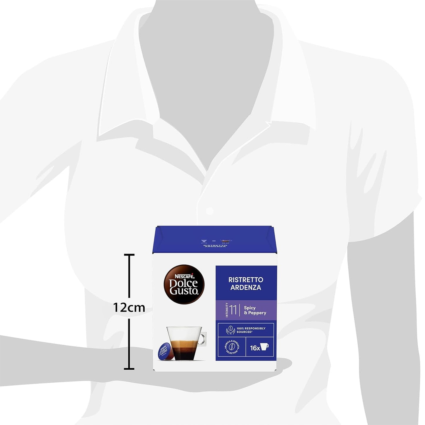 NESCAFÉ DOLCE GUSTO Espresso Ardenza Kaffeekapseln 3-pak (3 x 16 Kapseln)
