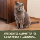 GimCat Near Nature Trial Mix 12 Pack - Mokra karma bezzbożowa dla kotów od 7 miesiąca życia, z recepturą dostosowaną do gatunku i specyficzną dla ofiary - 12 saszetek (12 x 85g)