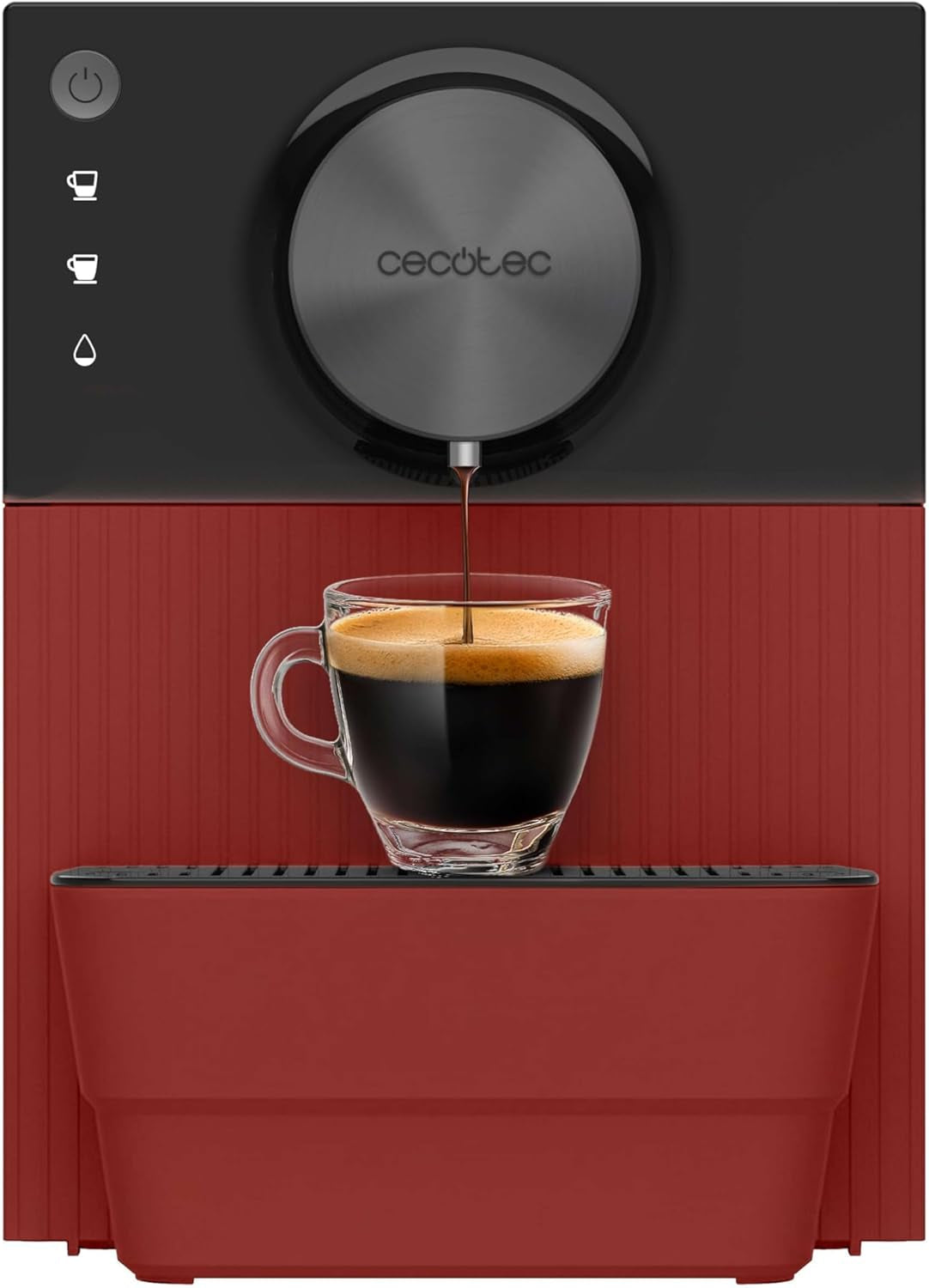 Kompaktowy ekspres do kawy Cecotec Cremmaet Cube, 1350 W, system prasowania 10 g, system wstępnego zaparzania, 19 bar, system termobloku, 5 stopni mielenia, dotykowy panel sterowania