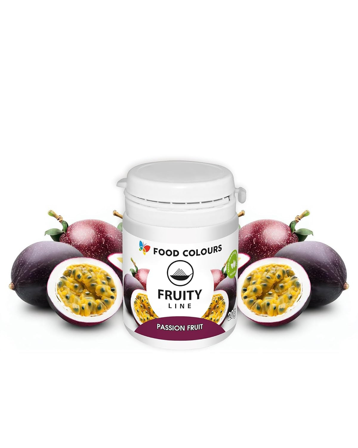 Barwnik spożywczy w proszku barwnik naturalny Fruity Line BLUEBERRY 20G naturalny barwnik w proszku do kremów polewa biszkoptowa do ciasta w proszku barwnik spożywczy do galaretek do napojów