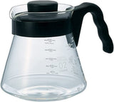 4977642019126 Karafka do serwowania kawy V60 700 ml VCS-02B, szkło, bezbarwne, 17,3 x 14,1 x 13 cm