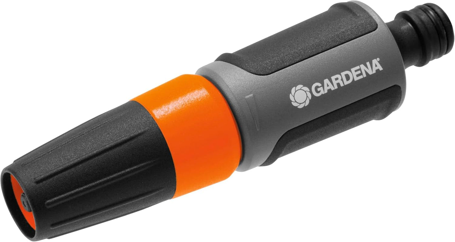 Gardena Zestaw natryskowy do węży 13 mm (1/2 cala) i 15 mm (5/8 cala): Zestaw natryskowy do czyszczenia z Aquastopem do szybkiej wymiany przyłącza (18288-20)