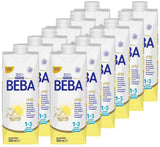 BEBA Junior Gotowy do spożycia napój mleczny dla dzieci 1-3 lat, z HMO, zawartość białka dostosowana do wieku, bez oleju palmowego, bez oleju rybnego, żywność dla małych dzieci, opakowanie 12 szt. (12 x 500 ml)