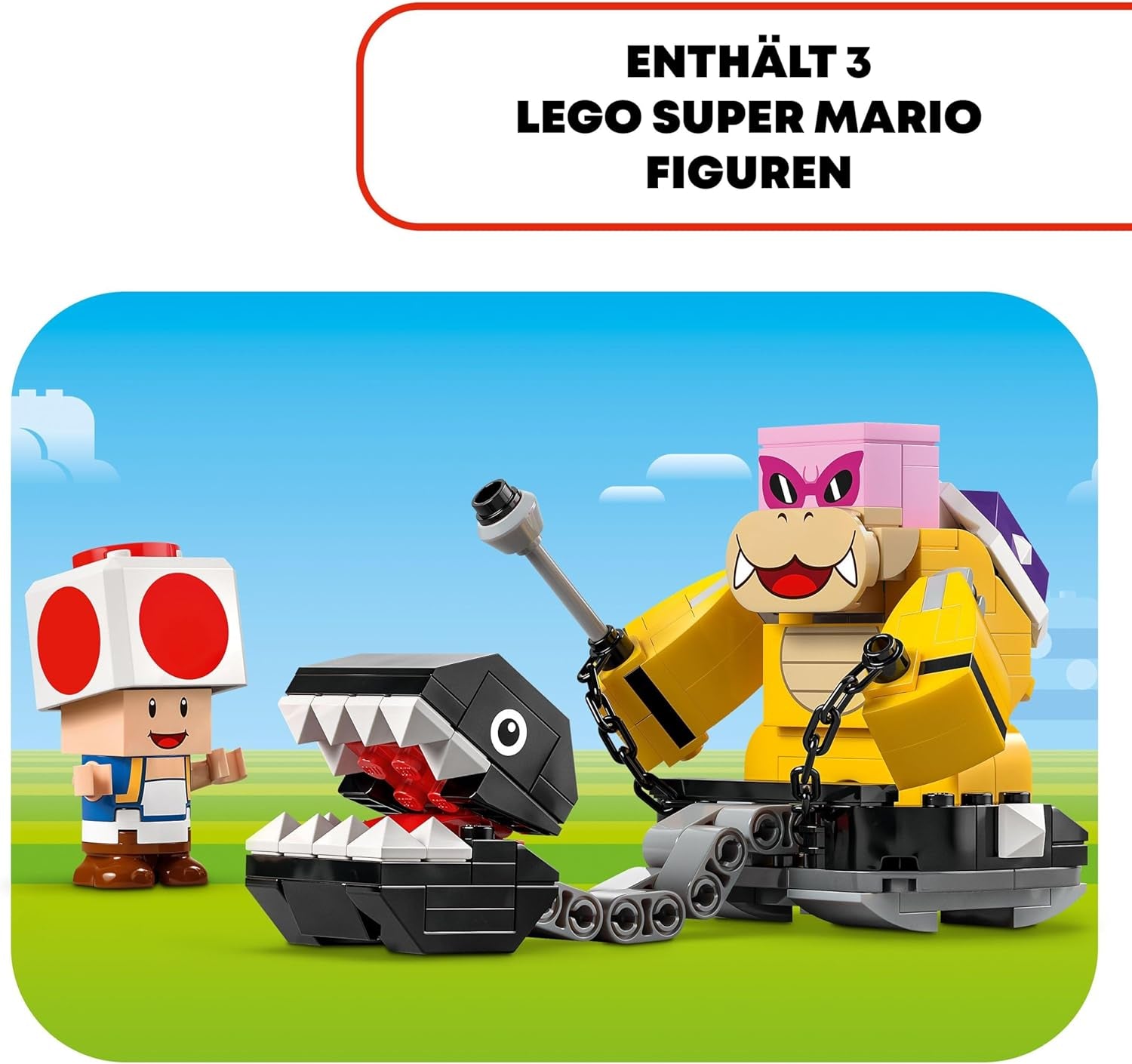 LEGO Super Mario Roy's Bitwa w Pałacu Grzybów Zestaw przygodowy z postaciami Nintendo Prezent dla dziewcząt, chłopców i graczy w wieku 7 lat 71435 Zestawy do budowania Besuche den LEGO-Store