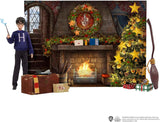 HARRY POTTER Kalendarz adwentowy Gryffindoru - 24 historie, magiczne niespodzianki, pokój wspólny w Hogwarcie, realistyczna twarz, dla fanów w wieku 6+, lalki HND80 Naty Shop