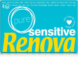 Renova Chusteczki Sensitive Pure - 6 opakowań białych serwetek