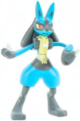 Zestaw figurek Pokemon 8 Pack - figurka 5-11 cm - Garchomp, Pikachu, Eevee, Lucario, Riolu, Munchlax, Glaceon i Leafeon - Nowość 2023 - Oficjalne figurki zabawkowe Naty Shop