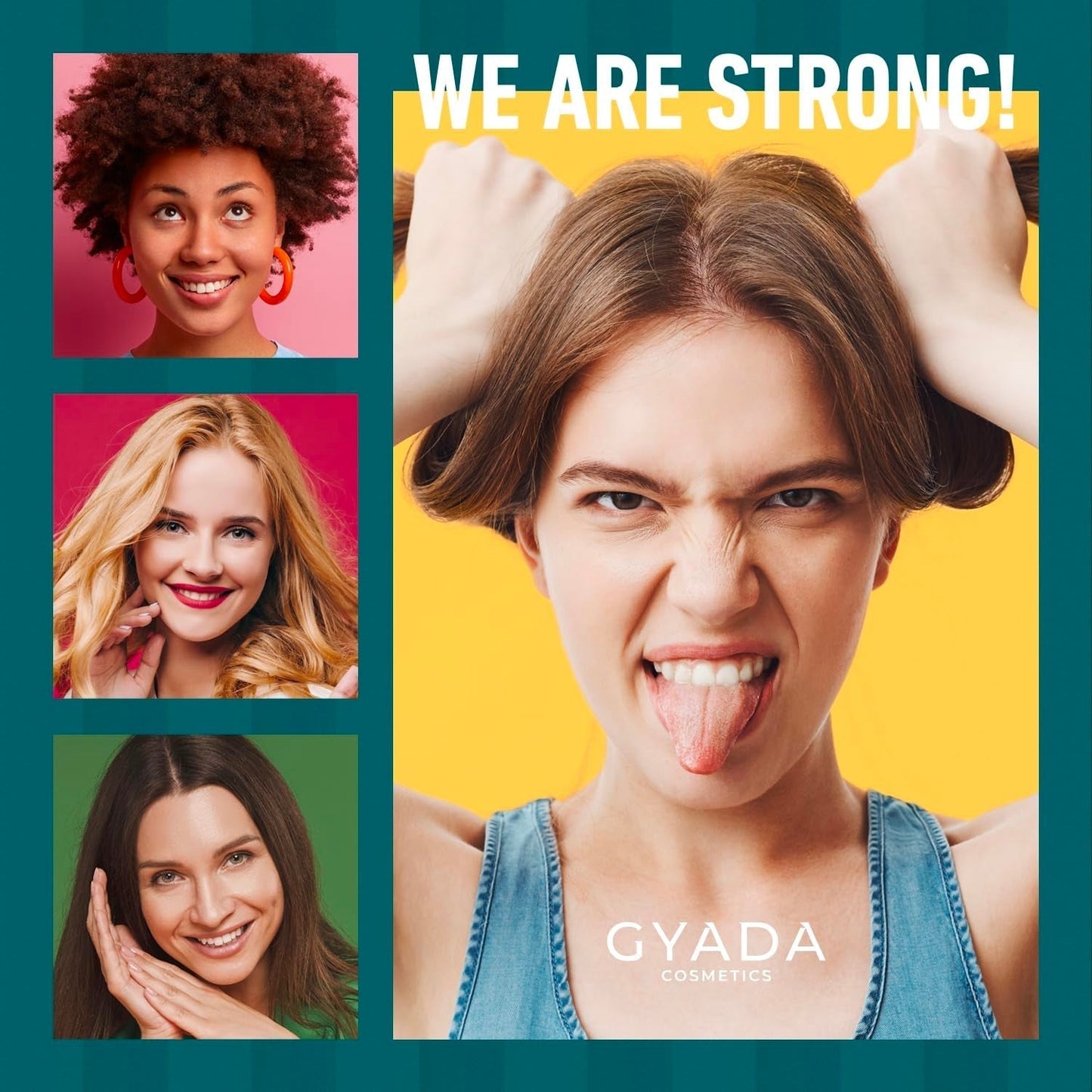 GYADA COSMETICS Spirulina Zestaw wzmacniający włosy Odżywczy przeciw wypadaniu włosów Podwójne końcówki Działa 250 ml + grzebień z drewna bukowego Idealny do rozczesywania wszystkich rodzajów włosów Naty Shop maska do włosów