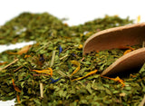 Ekologiczna herbata mate, zbierana tradycyjnie, suszona bez dymu | Herbata Mate Mas Guarana BIO 200G | Organiczne liście luzem | Z guaraną, liśćmi mięty, trawą cytrynową i kwiatami chabra