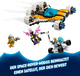 LEGO Dreamzzz Zestaw 2 w 1 Kosmiczny samochód lub prom kosmiczny pana Oza zawiera minifigurki pana Oza, Alberta i Jaydena oraz kosmiczny prezent dla dzieci w wieku powyżej 8 lat 71475 Zestawy do budowania Besuche den LEGO-Store