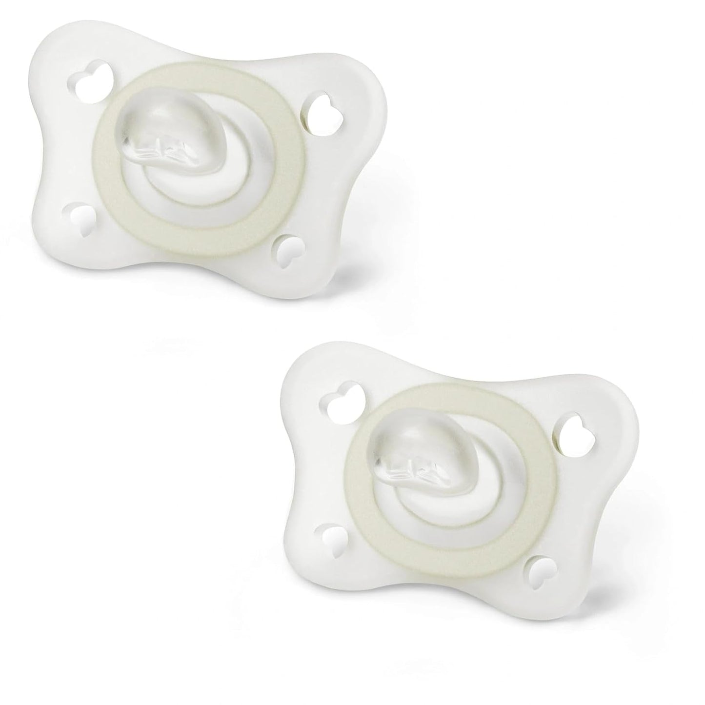 PHYSIOFORMA MINI MIĘKKA ZAWIESZKA DO CZYSZCZENIA, JASNA, 2-6M, 100% SILIKON, 2 SZT.