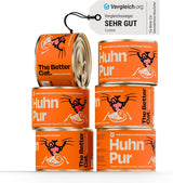 The Better Cat - Bezzbożowa mokra karma z ekstra wysoką zawartością mięsa - Premium bezzbożowa i bezcukrowa karma dla kotów (200g, Kurczak)