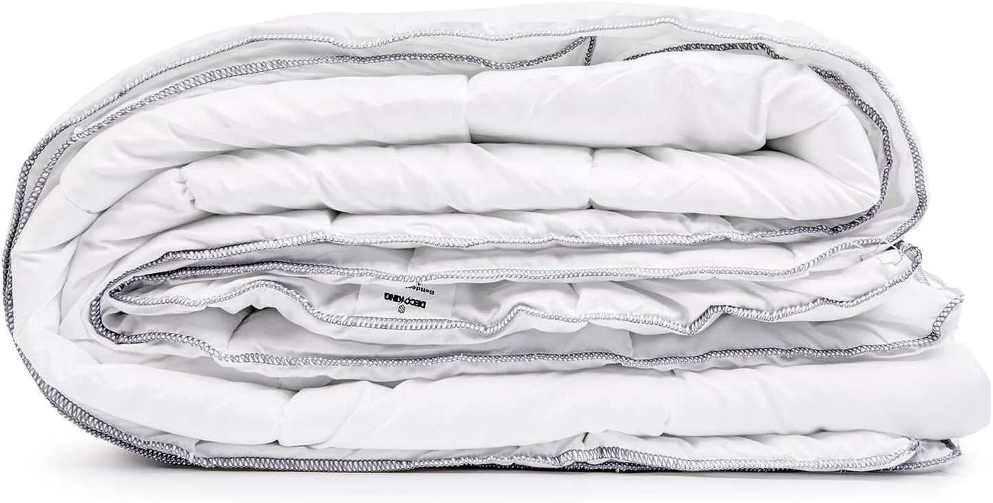 Decoking 135X200 Kołdra letnia Kołdra pikowana Antyalergiczna Dla alergików Kołdra letnia 100% mikrofibra 800G Libra Kołdry i kołdry Naty Shop