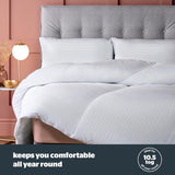Kołdra Silentnight Hotel Collection 10,5 Tog - podwójne łóżko, poliester, biały Kołdry i kołdry Naty Shop