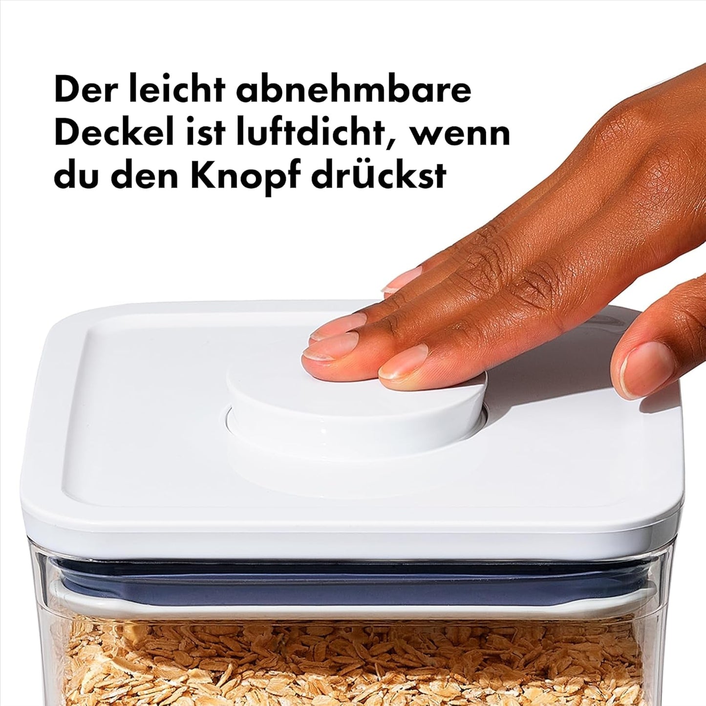 OXO 11236100V1UK Pojemnik do przechowywania żywności, plastikowy, przezroczysty. Pudełka do przechowywania żywności Naty Shop