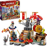 LEGO NINJAGO Arena turniejowa Zabawka przygodowa dla dzieci 6 minifigurek Kolekcja zestawu Ninja Zestaw do budowania Prezent urodzinowy dla chłopców i dziewcząt w wieku 7 lat 71818 Zestawy do budowania Besuche den LEGO-Store Default Title