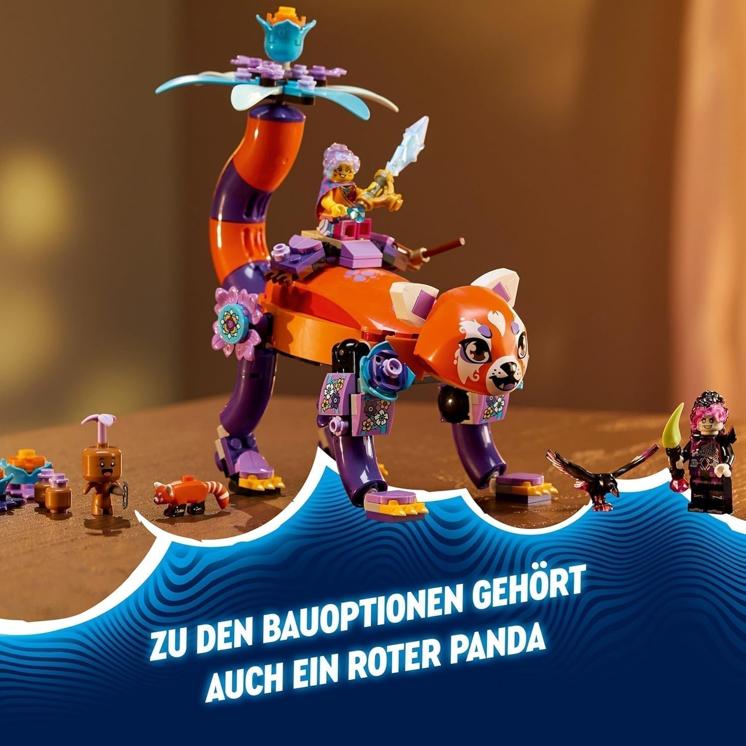 LEGO Dreamzzz 3 w 1 Zwierzęta Izzie Dream, magiczne jajko z minifigurkami Izzy'ego i Dizzy'ego oraz figurkami zwierząt, zestaw fantasy, prezent dla dziewcząt i chłopców w wieku 8 lat 71481 Zestawy do budowania Besuche w sklepie LEGO