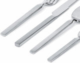 Alessi 4180S24 Zestaw suchych sztućców 24 sztuki ze stali nierdzewnej Kitchen Naty Shop