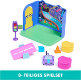 Pokój Deluxe w domku dla lalek Gabby, pokój zabaw mruczących, pokój zabaw z samochodzikiem Carlita, 2 meble i 2 pudełka z niespodziankami z akcesoriami, odpowiednie dla dzieci w wieku od 3 lat Domki dla lalek Naty Shop