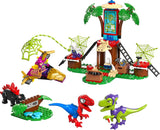 LEGO Marvel Pojedynek w domku na drzewie: Spider-Rex kontra. Gobby-Raptor, zestaw do budowania i zabawy z dinozaurem, zabawkowy dinozaur na prezent dla chłopców i dziewcząt w wieku 4+, Spider i jego super przyjaciele 11200 zestawów do budowania w sklepie LEGO