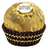 Ferrero Rocher - Chrupiące i kremowe praliny z orzecha włoskiego - 5 opakowań po 16 pojedynczych pralinek