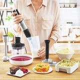 Mikser stojący Infinyforce Pro 1200W, Hochleistungsklingen, Schnelle Ergebnisse, Ergonomische Geschwindigkeitregelung, Geschwindigkeitregelung, Abnehmbare Spülmaschinenfeste Teile DD95JD10 Kitchen Naty Shop