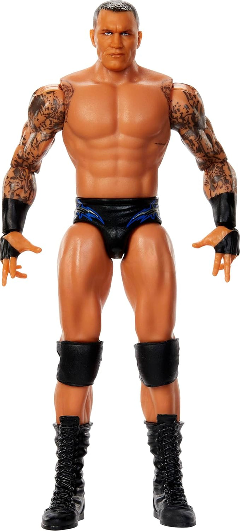 Figurka Mattel WWE Randy Orton, główna seria bitewna nr 154, ok. Wysokość 15 cm Figurka kolekcjonerska z 10 punktami ruchu i realistycznym wyglądem, JCV42, [Wielokolorowy] Figurki Naty Shop Domyślny tytuł