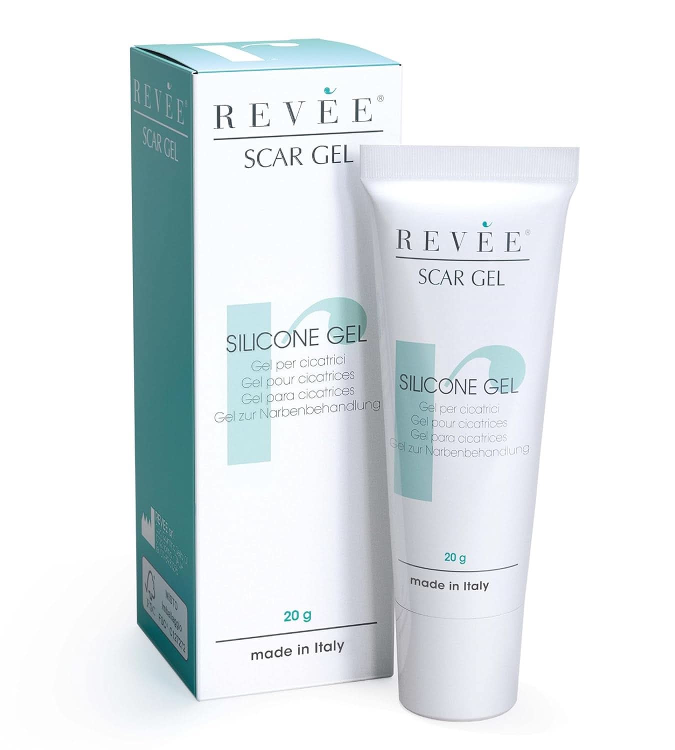 Revée Scar Gel, miejscowy żel na blizny Naty Shop 20 gr