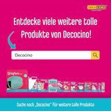 DECOCINO Czerwona pasta koloryzująca rozpuszczalna w tłuszczach - 15 g - Barwnik spożywczy na bazie oleju, idealny do barwienia czekolady, kremu maślanego, ciasta na fondant lub ciasteczka (3 sztuki w opakowaniu)