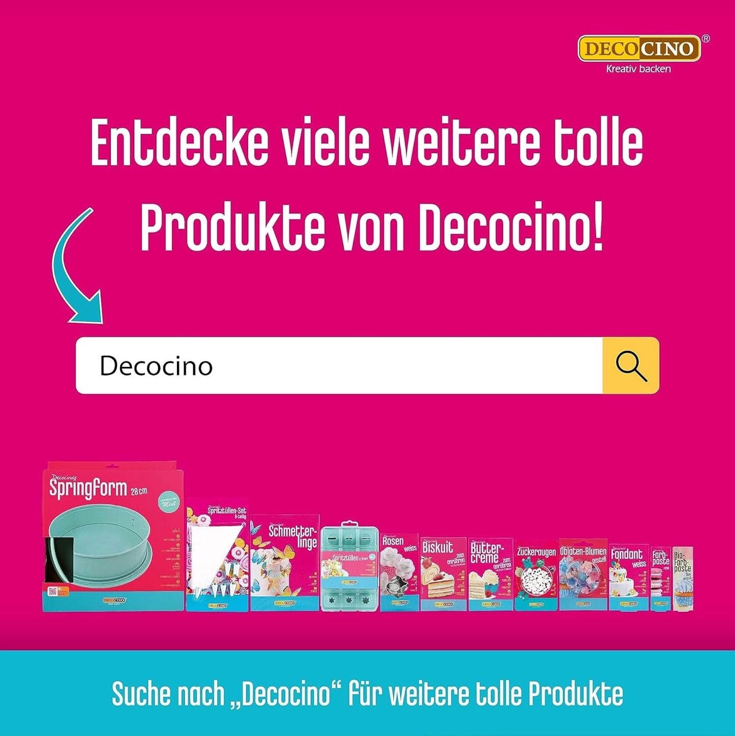 Decocino Halloween Sprinkles, wielokolorowe, 120 gramów Posypka Naty Shop