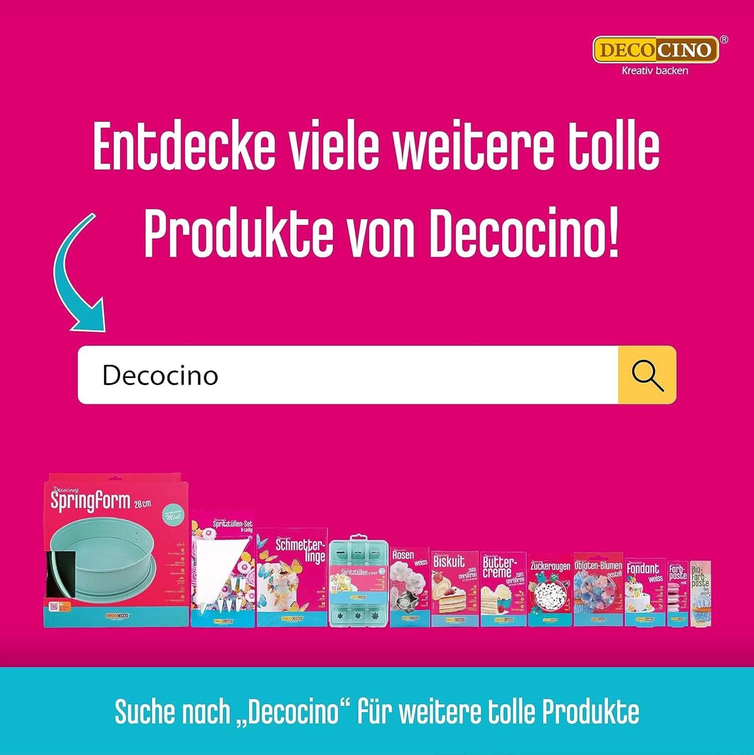 Decocino Halloween Sprinkles, wielokolorowe, 120 gramów Posypka Naty Shop