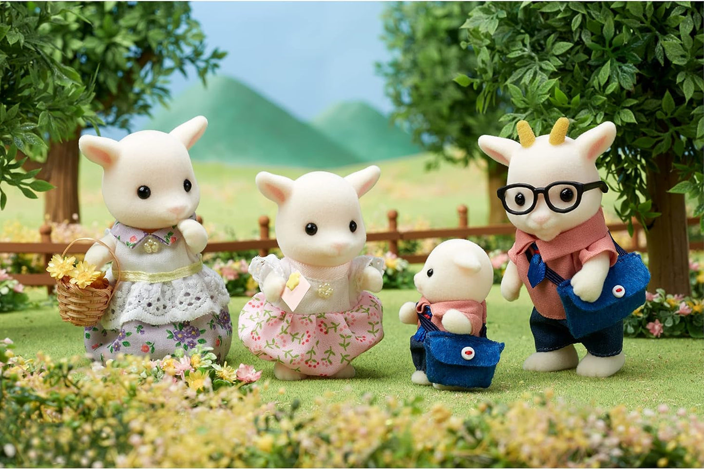Sylvanian Families 5622 Rodzina kóz - figurki z domku dla lalek