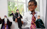 Mattel Harry Potter - lalka kolekcjonerska (około 26 cm) z mundurkiem Hogwartu, szatą Gryffindoru i różdżką, zabawką od 6 lat FYM50 Figurki Naty Shop