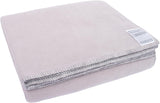 Zoeppritz od 1828 Gładki koc z polaru - Puszysty, wygodny koc z polaru - Wegański - 140X190 cm - 010 Off-White, 010 Offwhite Zoeppritz Od 1828 Łóżka i narzuty 920 Jasnoszary Mel. 140 x 190 cm
