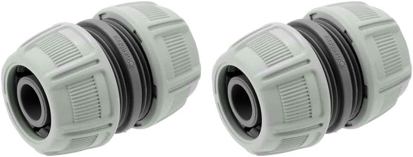 Gardena 13 mm (1/2 cala) i 15 mm (5/8 cala) Naprawca: Szybka i łatwa naprawa węża bez użycia narzędzi, Power Grip, duża siła mocowania, w pudełku (18232-20)