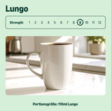 przez Amazon Lungo Aluminium-Kaffeekapseln, kompatybilny z Nespresso, mittelgeröstet, 100 Stück (5 Packungen mit je 20 Stück) – Rainforest Alliance zertifiziert