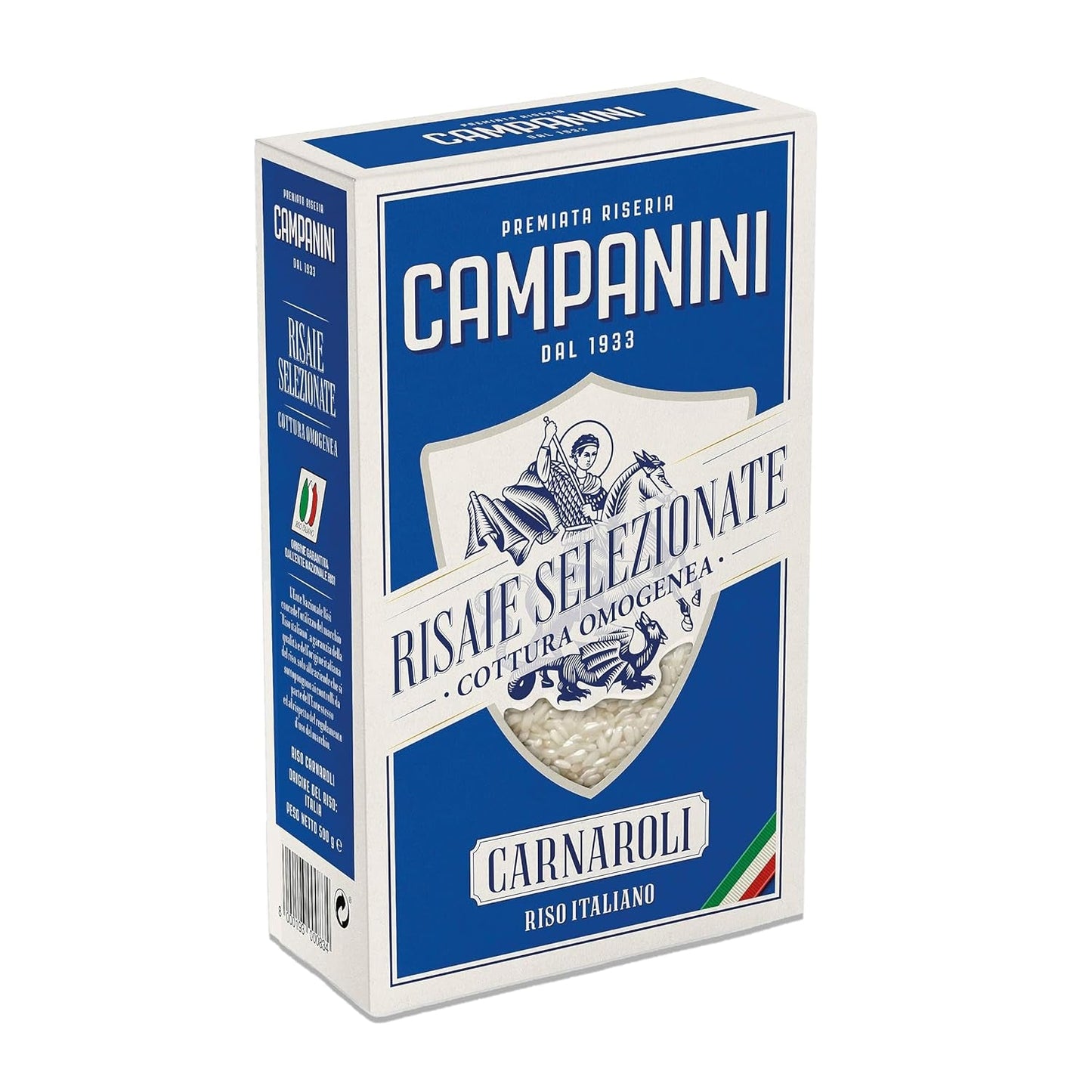 RISO CARNAROLI | Risotto Ryżowe | 500 g z Włoch | Risotto i Zupy | RISERA CAMPANINI