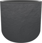 - Doniczka okrągła, 40 cm, Volcania'Up 32,5 l, wygląd kamienia, pojedyncza ściana, powierzchnia zbiornika na wodę, Ø 38,5 x wys. 36,8 cm, antracytowy szary